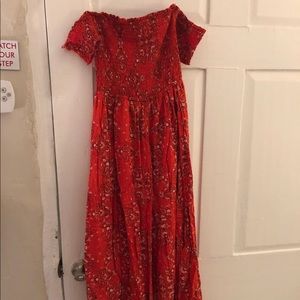 Fun Bandana Print Romper with Slits